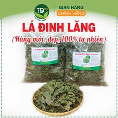 Lá đinh lăng sấy khô, sạch thơm, hàng loại 1, giảm căng thẳng lo âu, giảm đau đầu, trợ tiêu hóa, đầy hơi, khó tiêu