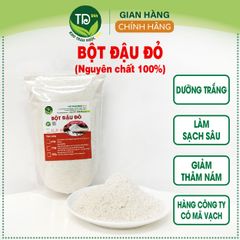 Bột Đậu Đỏ Nguyên Chất dùng đắp mặt nạ ngăn ngừa mụn, dưỡng da trắng mịn