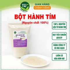 Bột hành tím nguyên chất tự nhiên, gia vị thơm ngon cho các món ăn, tiện lợi, bảo quản được lâu