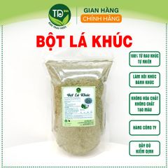 Bột lá khúc (bột rau khúc) nguyên chất 100%, ghiền mịn từ lá khúc, dùng làm bánh khúc, xôi khúc thơm ngon