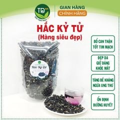 Hắc Kỷ Tử (Kỳ Tử Đen) sấy khô, trái to, làm sáng mắt, đẹp da, chống lão hóa