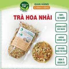 Trà hoa nhài (hoa lài) sấy lạnh, đẹp nguyên nụ, cải thiện tiêu hóa, giảm cân, làm đẹp da, chống lão hóa