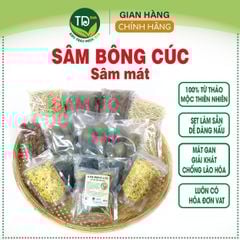Sâm bông cúc, set đủ vị nấu 5 lít nước, tặng kèm hạt chia bên trong, hàng mùa mới, chuyên dùng cho gia đình và hàng quán