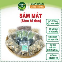 Sâm bí đao, set đủ vị nấu 5 lít nước, tặng kèm hạt chia, hàng mùa mới, chuyên dùng cho gia đình và hàng quán