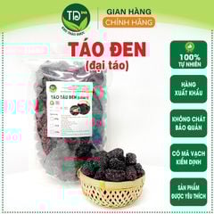 Táo Đen loại 1 (đại táo), dùng nấu chè, pha trà, làm mứt, an thần, nhuận tràng, tốt cho tim mạch