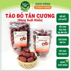 Táo đỏ Tân Cương chín sấy khô, tốt cho giấc ngủ, tốt cho tim mạch, hàng loại 1 [250gr - 500g - 1kg] | Kho thảo dược 24h