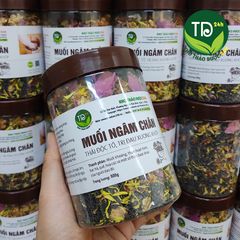 Hũ muối ngâm chân thảo dược giúp thải độc tố, giảm đau xương khớp, thư giãn tinh thần, giảm mẩn ngứa