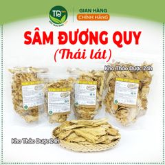 Sâm đương quy khô thái lát, siêu đẹp, bồi bổ sức khỏe, giảm đau nhức xương khớp, trợ tiêu hóa, ổn định huyết áp