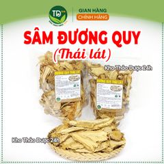 Sâm đương quy khô thái lát, siêu đẹp, bồi bổ sức khỏe, giảm đau nhức xương khớp, trợ tiêu hóa, ổn định huyết áp