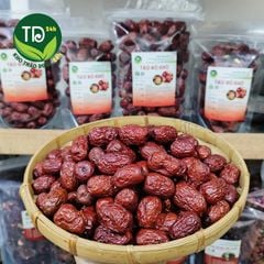 Táo đỏ Tân Cương chín sấy khô, nguyên liệu nấu chè, chưng yến, hầm canh, pha trà, loại 1, ngủ ngon, tốt cho tim mạch