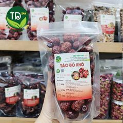 Táo đỏ Tân Cương chín sấy khô, nguyên liệu nấu chè, chưng yến, hầm canh, pha trà, loại 1, ngủ ngon, tốt cho tim mạch