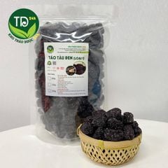 Táo Đen loại 1 (đại táo), dùng nấu chè, pha trà, làm mứt, an thần, nhuận tràng, tốt cho tim mạch