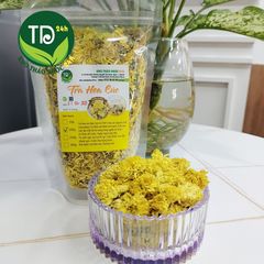 Trà hoa cúc vàng, pha trà, an thần, ngủ ngon, giảm đau bụng kinh, ổn định đường huyết, thanh lọc cơ thể