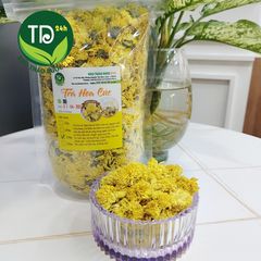 Trà hoa cúc vàng, pha trà, an thần, ngủ ngon, giảm đau bụng kinh, ổn định đường huyết, thanh lọc cơ thể
