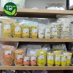 Trà hoa cúc chi (cúc tiến Vua) sấy lạnh nguyên bông, hàng mùa mới, chuyên làm quà biếu tặng