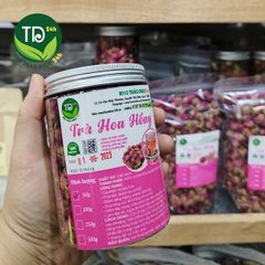 Trà hoa hồng tự nhiên, giảm stress, tốt cho tiêu hóa, đường tiết niệu, ngừa đau bụng kinh