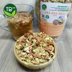 Trà hoa nhài (hoa lài) sấy lạnh, đẹp nguyên nụ, cải thiện tiêu hóa, giảm cân, làm đẹp da, chống lão hóa