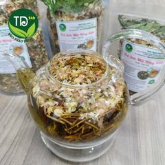 Trà sơn mật hồng sâm SaPa kết hợp từ 4 loại thảo dược quý, thanh nhiệt, giải độc