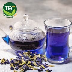 Trà hoa đậu biếc 100% thiên nhiên, kháng khuẩn, tốt cho tim mạch, an thần, giảm căng thẳng