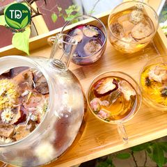 Trà Hoa Ngũ Cốc, ngủ ngon, mát gan, thanh lọc cơ thể, tốt cho mẹ bầu sau sinh
