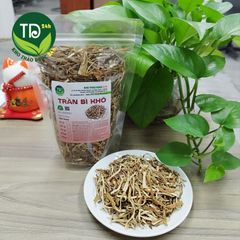 Trần bì thái sợi, ngừa ho, đau họng, đầy bụng, trợ tiêu hóa, ăn không tiêu, hàng khô, đẹp, loại 1