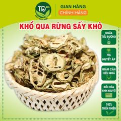 Khổ qua rừng sấy khô (mướp đắng rừng sấy khô), đánh bay tiểu đường, giảm huyết áp, thanh lọc cơ thể