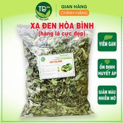 Xạ đen Hoà Bình chính hiệu, hàng lá cực đẹp, bảo vệ lá gan, ngừa xơ gan, viêm gan, ổn định huyết áp, tăng sức đề kháng