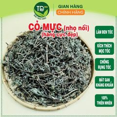 Cây Cỏ Mực Nhọ Nồi khô sạch, tốt cho sức khỏe tim mạch, cải thiện tóc bạc hiệu quả