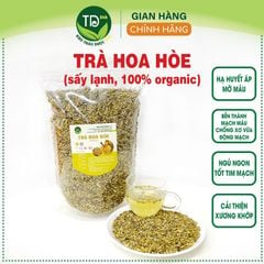 [Loại cao cấp] Trà hoa hòe đã sao thơm, ổn định huyết áp, chống xơ vữa động mạch, bền mạch máu, giảm cân, an thần