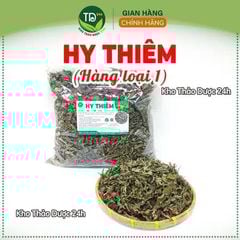 Cây hy thiêm sấy khô, hàng loại 1, hỗ trợ cực tốt cho những ai bị gout và xương khớp, thảo dược sạch