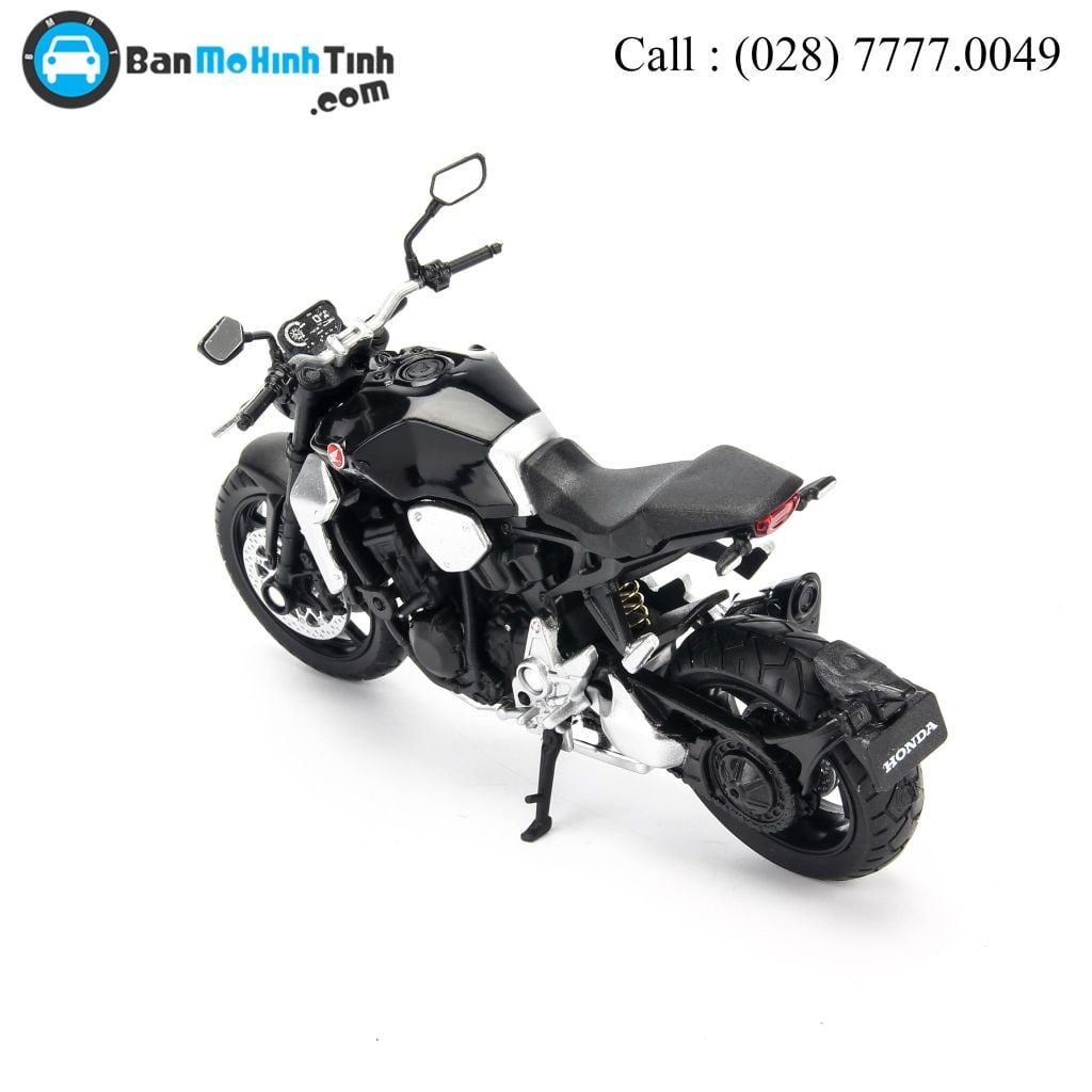 Mô hình xe mô tô Honda CB1000R 2018 Black 1:18 Welly- 12852