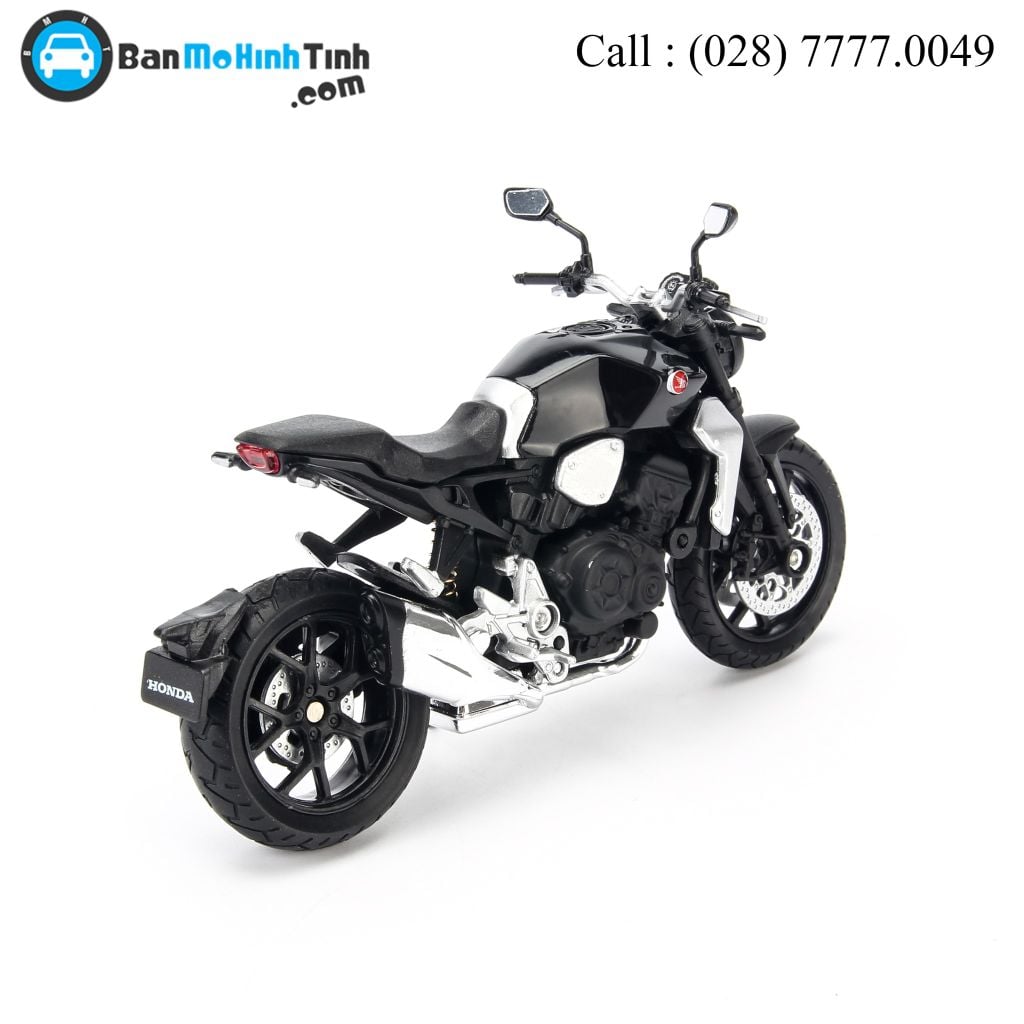 Mô hình xe mô tô Honda CB1000R 2018 Black 1:18 Welly- 12852