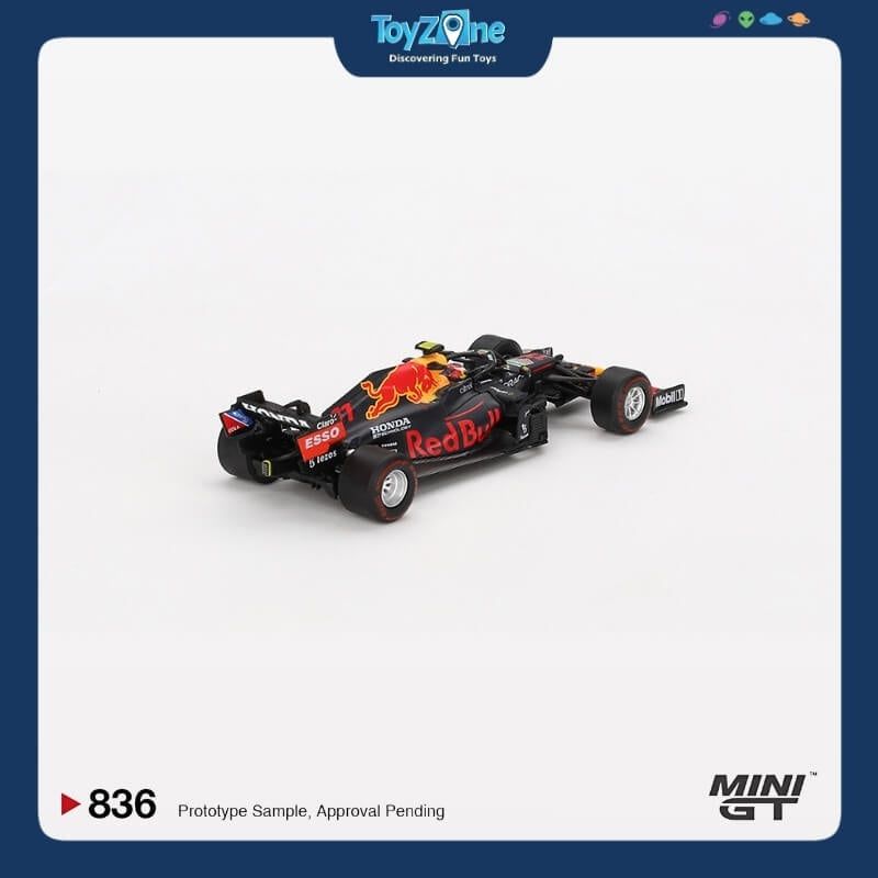Mô hình xe F1 Red Bull RB16B #11 Sergio Pérez 2021 Azerbaijan Grand Prix Winner 1:64 MiniGT
