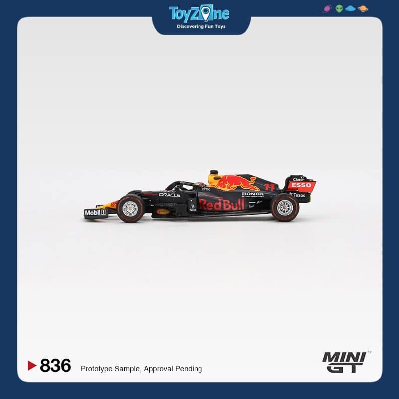 Mô hình xe F1 Red Bull RB16B #11 Sergio Pérez 2021 Azerbaijan Grand Prix Winner 1:64 MiniGT