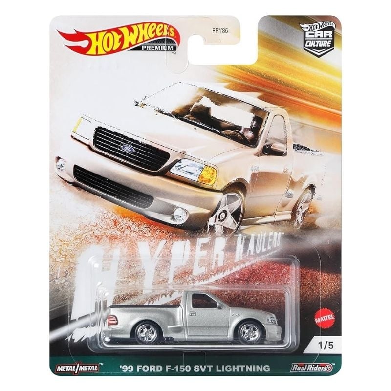 Mô hình xe Ford F-150 SVT Lightning 1999 Car Culture Series: Off-Road 1:64 Hot Wheels Premium