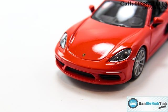 Mô hình xe Porsche 718 Boxster 1:24 Bburago