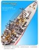 Mô hình kim loại lắp ráp 3D Thiết Giáp Hạm HMS Prince Of Wales (Silver, Red, Gold) – Piececool MP597