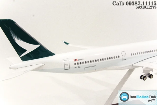 Mô hình máy bay Cathay Pacific 47cm lắp ráp có đèn Everfly