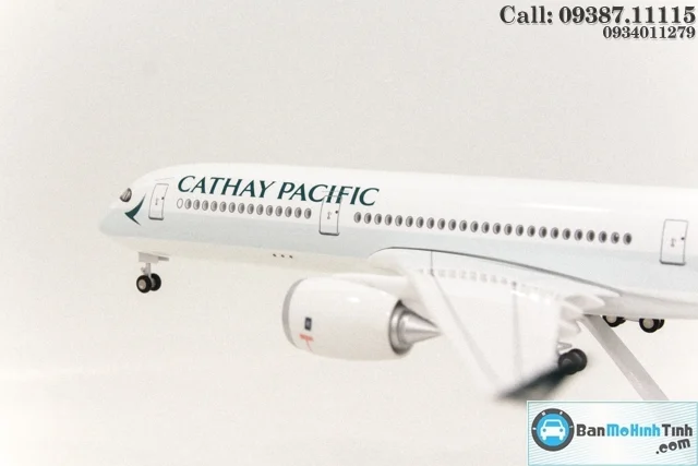 Mô hình máy bay Cathay Pacific 47cm lắp ráp có đèn Everfly