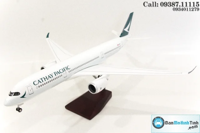 Mô hình máy bay Cathay Pacific 47cm lắp ráp có đèn Everfly