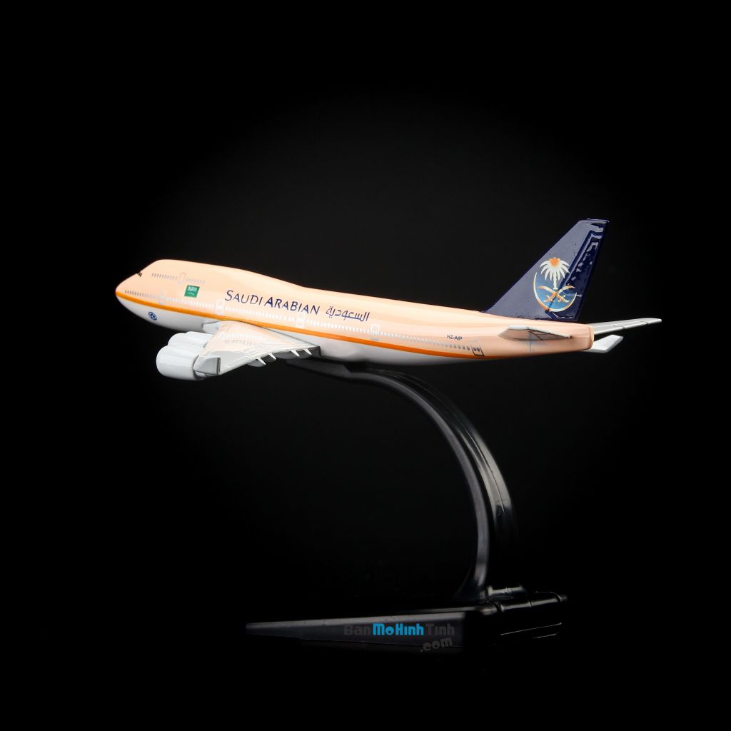 Mô hình máy bay tĩnh Saudi Abarian Boeing B747 16cm Everfly giá rẻ (10)