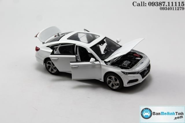 Mô hình xe Honda Accord 2019 1:32 Jackiekim