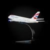 Mô hình máy bay tĩnh British Airways Airbus A380 16cm Everfly giá rẻ (10)