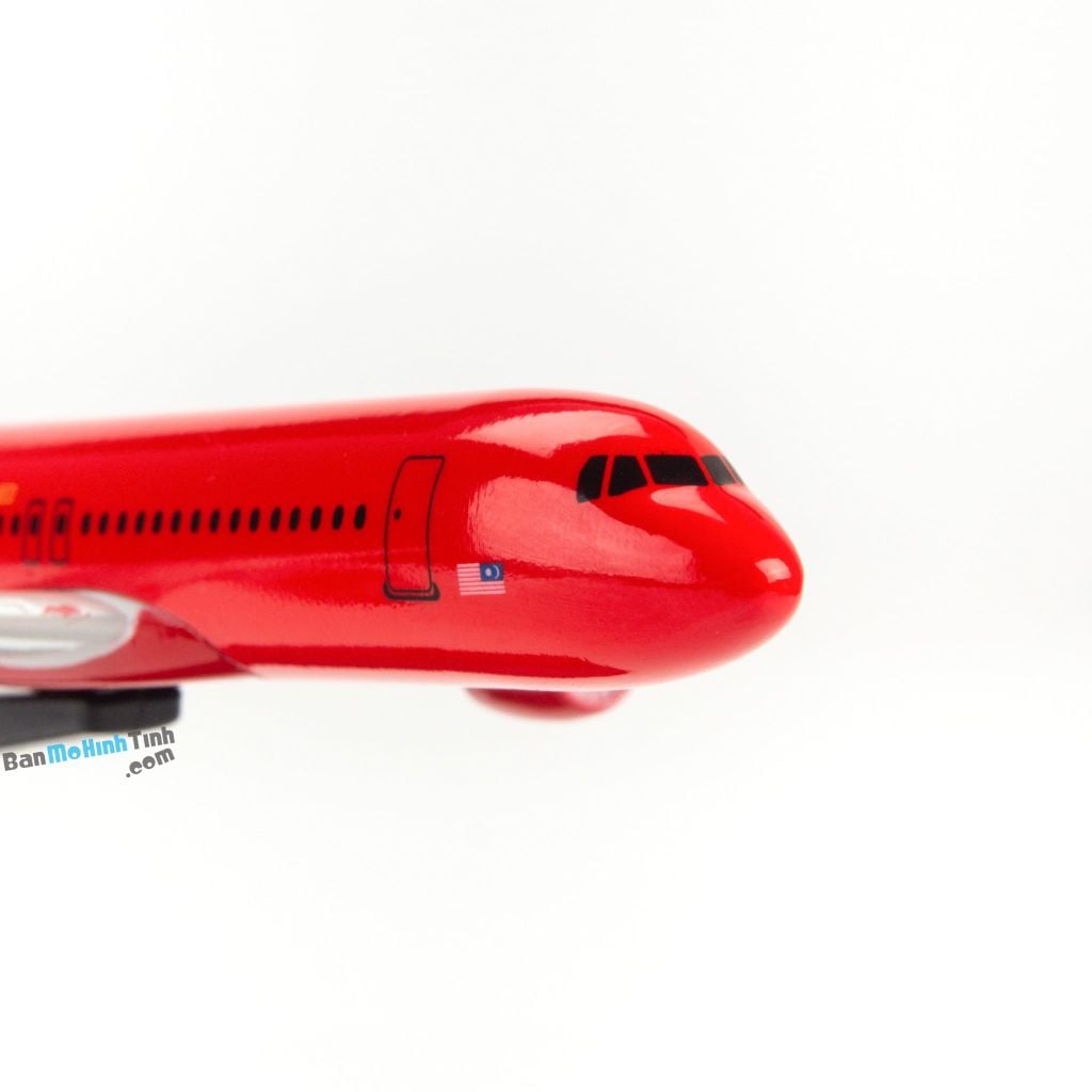 Mô hình máy bay tĩnh Air Asia MU Airbus A320 16cm Everfly giá rẻ (6)
