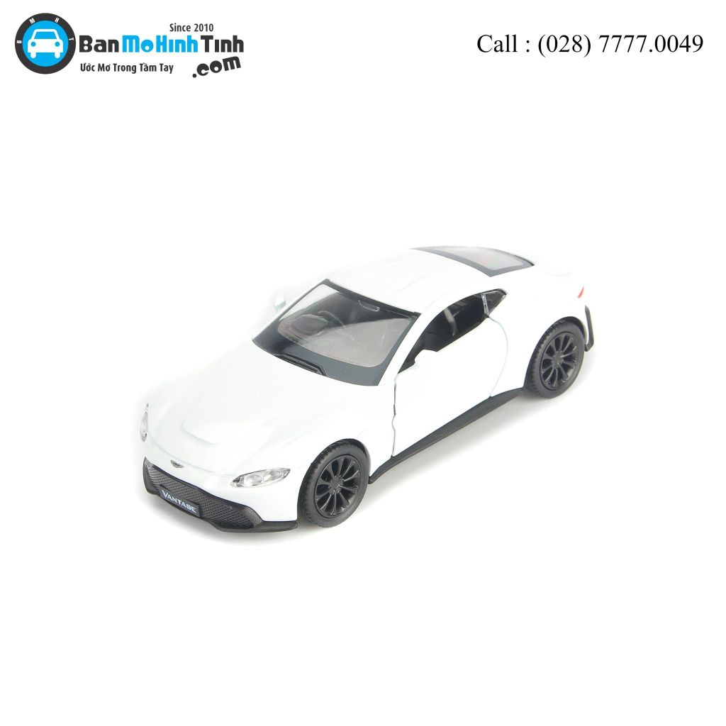 Mô hình xe Aston Martin Vantage White 1:36 UNI (2)