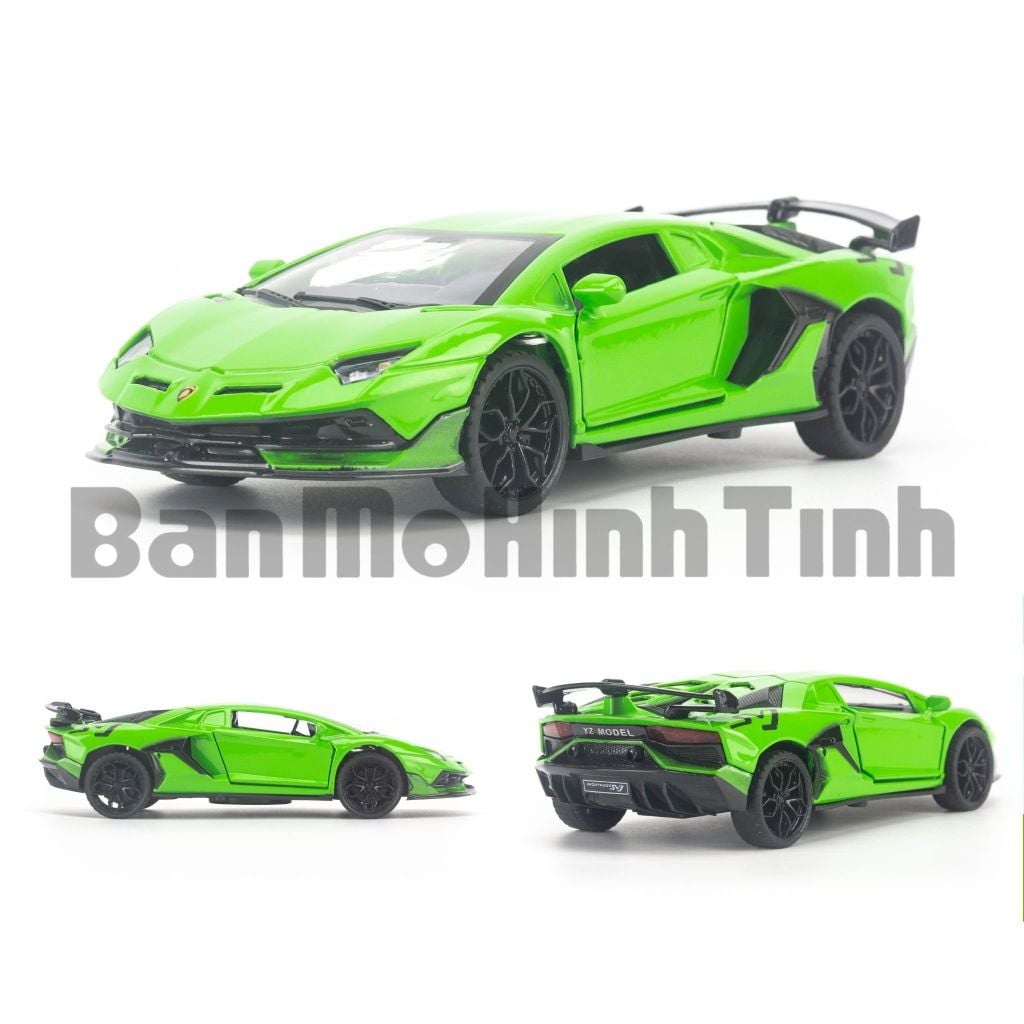 Mô hình xe Lamborghini Aventador SVJ 1:32 Miniauto