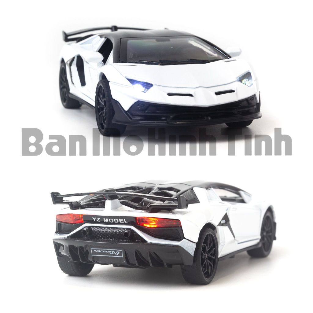 Mô hình xe Lamborghini Aventador SVJ 1:32 Miniauto