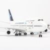 Mô hình máy bay Garuda Indonesia Boeing B747 47cm lắp ráp có đèn Everfly