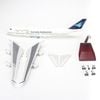 Mô hình máy bay Garuda Indonesia Boeing B747 47cm lắp ráp có đèn Everfly