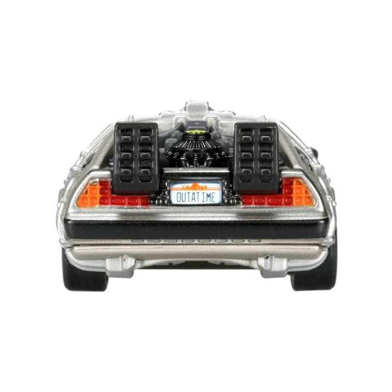 Mô hình xe Back to the Future DeLorean Time Machine 1:64 Tomica Premium Unlimited
